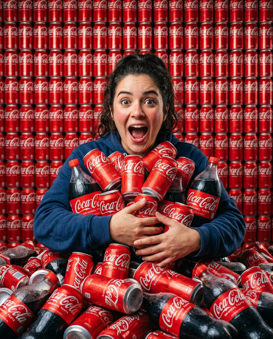1 Ano de Coca-Cola Grátis
