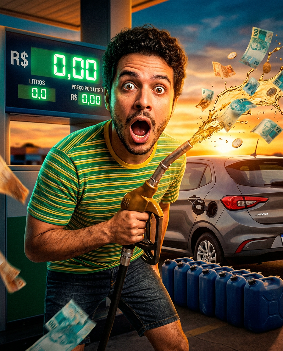1 Ano de Gasolina Grátis